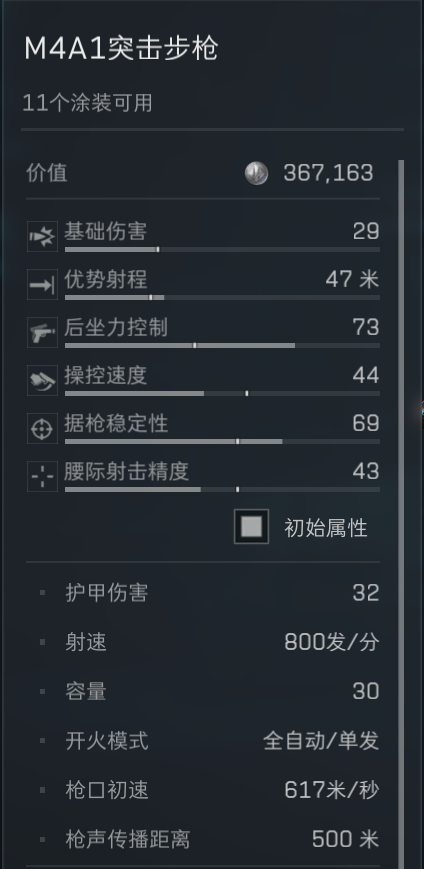M4A1突击步枪1
