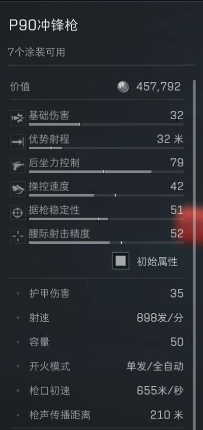 P90冲锋枪1