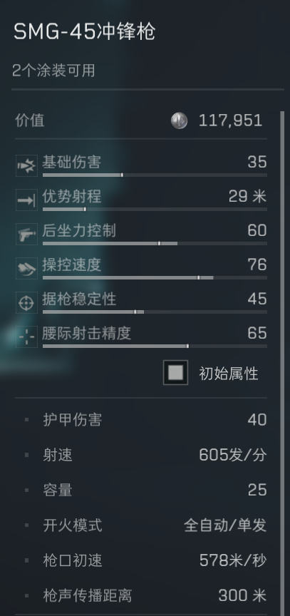 SMG-45冲锋枪1