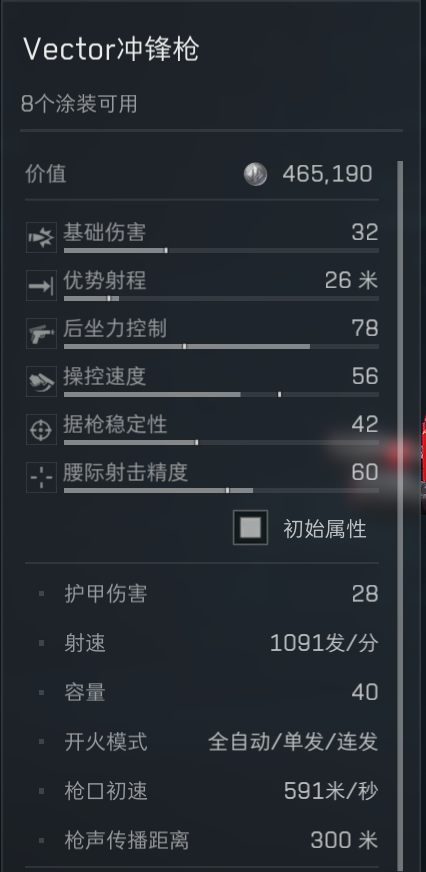 Vector冲锋枪